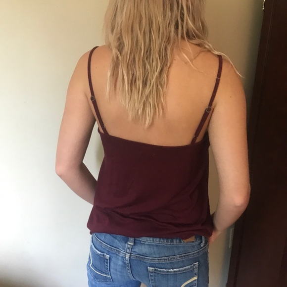 Hollister Red Sequin Tank Top size XS - Picture 3 of 7